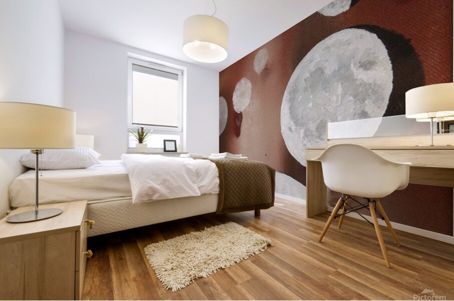 Unphased Mural print