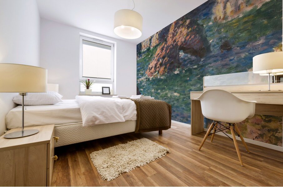 monet remix art belle isle  Mural print