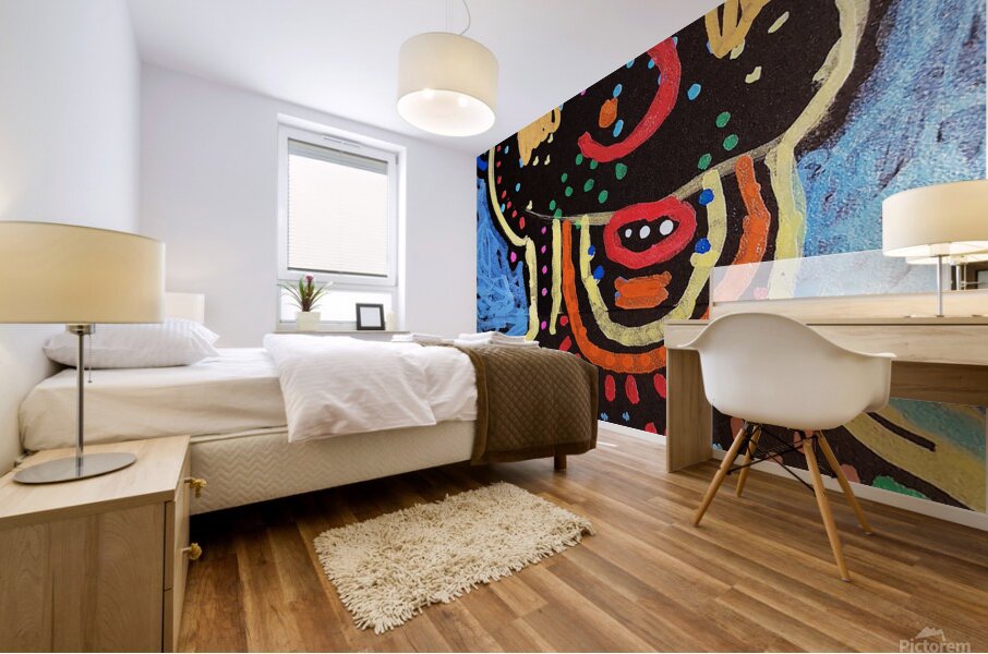 familiar Mural print