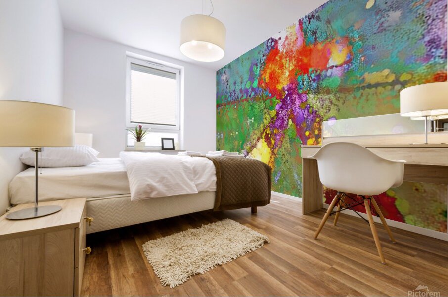 the walk Mural print