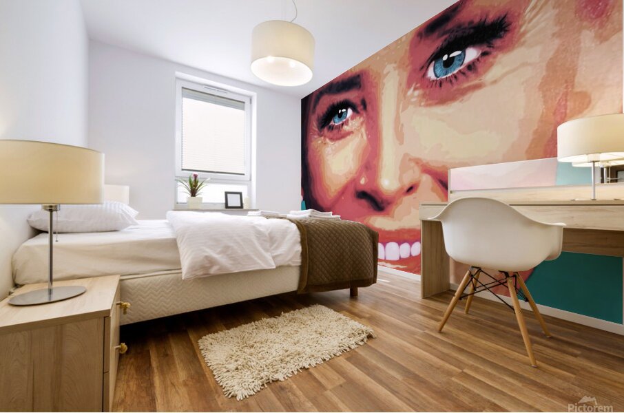 SHARON STONE Mural print