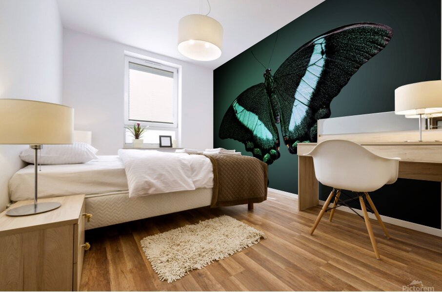 Emerald Beauty Mural print