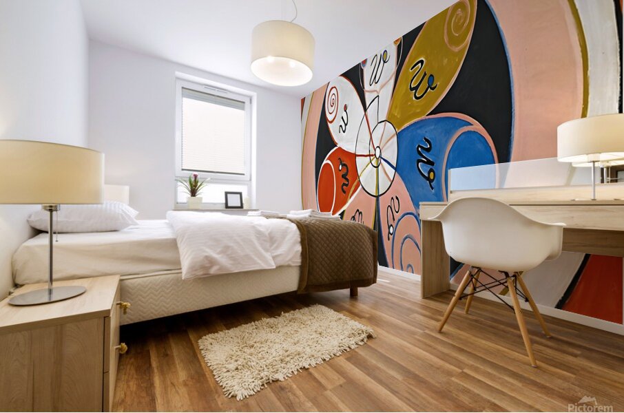 Hilma af Klint - Evolution No. 15 Group IV    Mural print