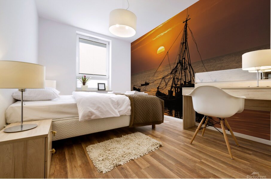 Fading Sunlight  Mural print