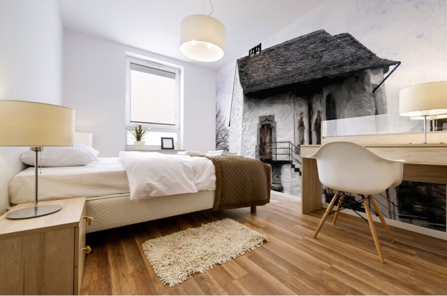 Rappervil Our Ladys Chapel Mural print