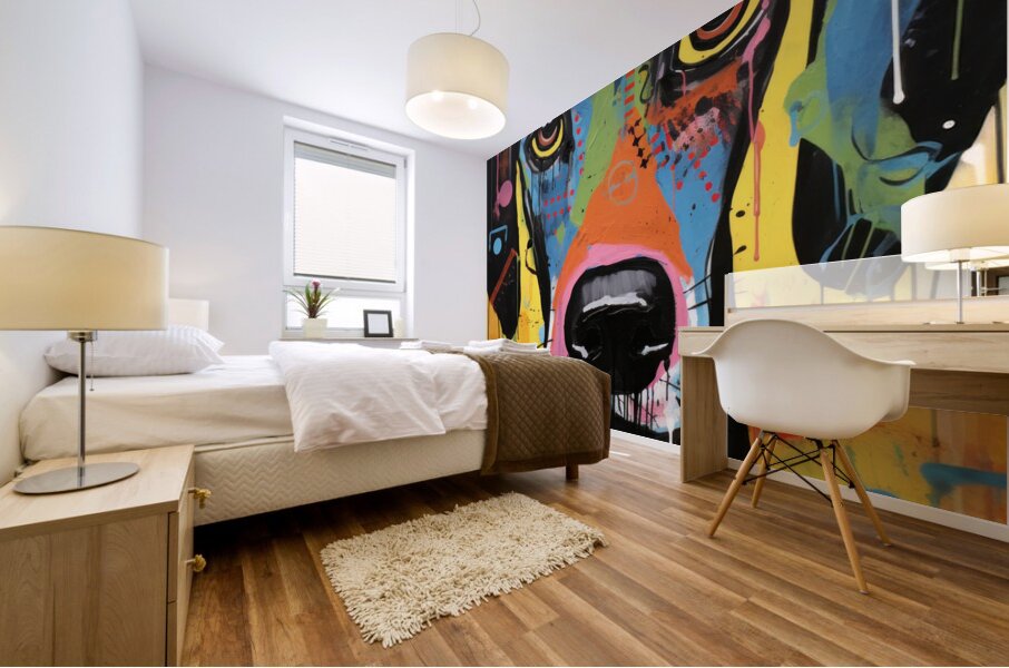 QAN 1086 – Hound Dog Mural print