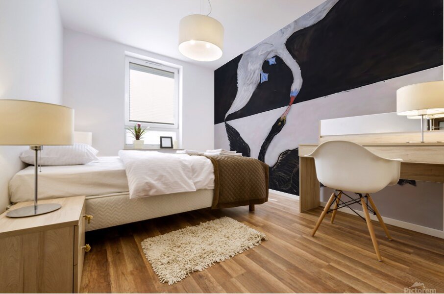 Hilma af Klint - The Swan No. 01 Group IX-SUW  Mural print