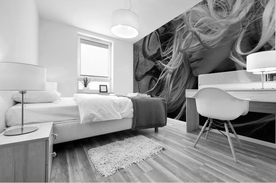 QGF 002 – Octopus Leg and Goldie Locks Mural print