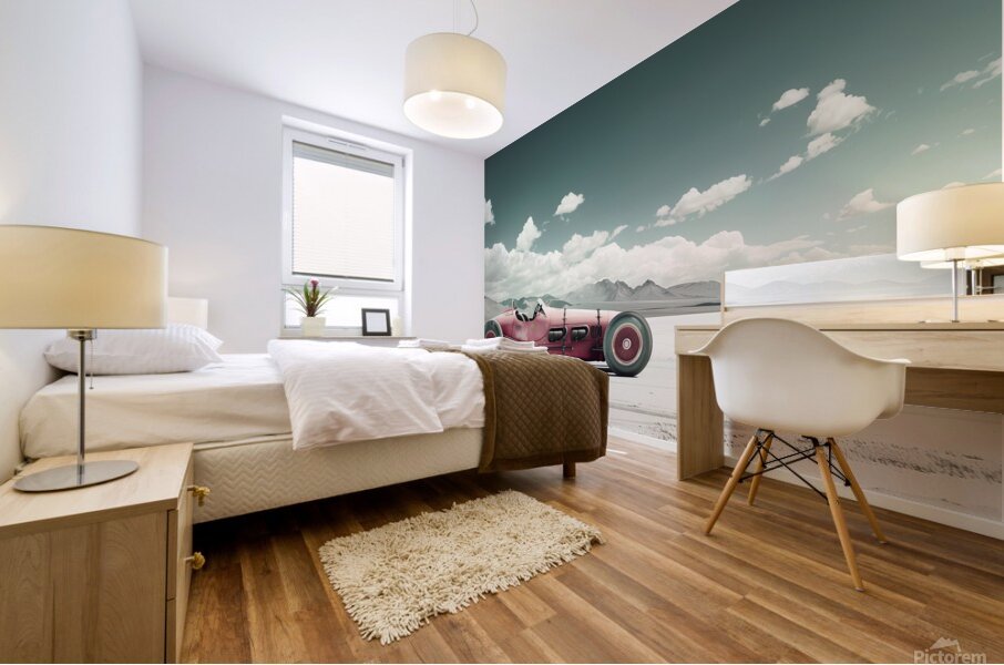 Number Four  Mural print