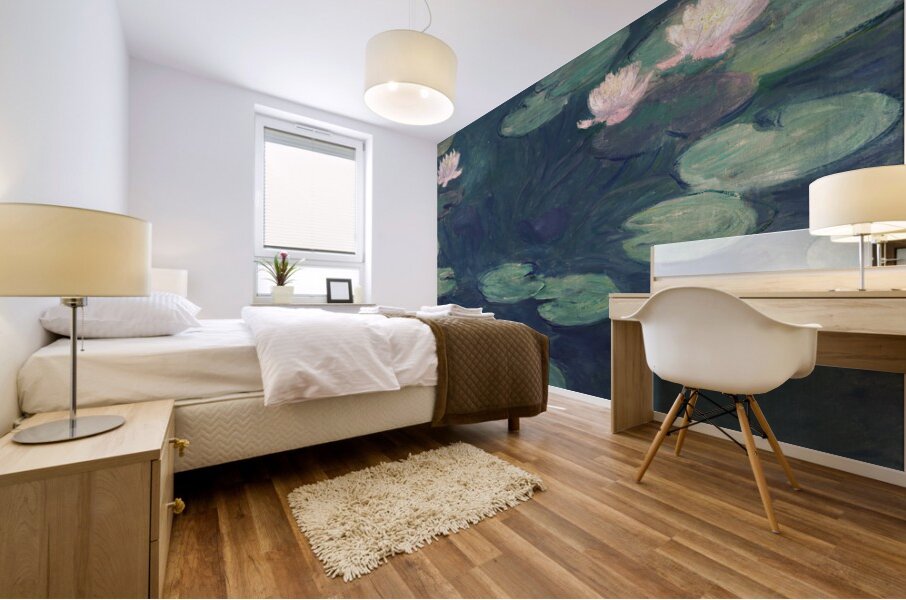 QCL 1165 – Ninfee Rosa by Claude Monet Mural print