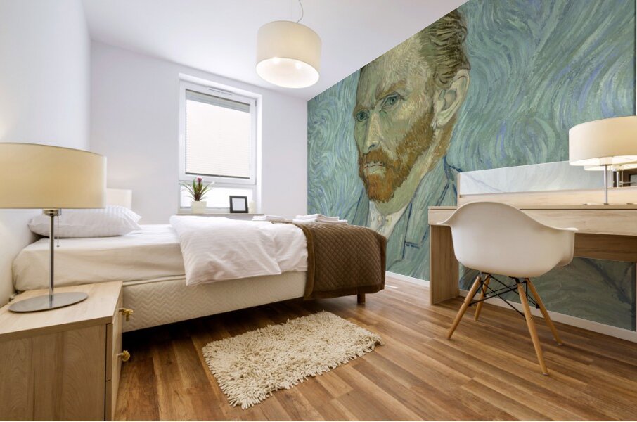 QCL 1189 – Self Portrait by Vincent Van Gogh.jp Mural print