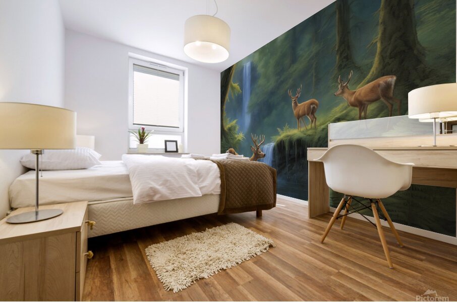 Twilight Symphony: A Journey Through Natures Canvas 6 Mural print