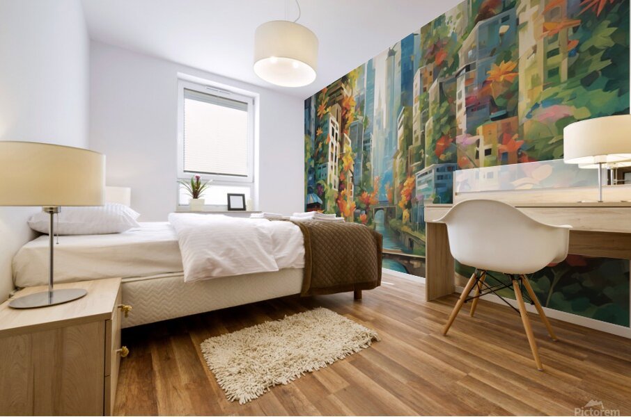 Twilight Symphony: A Journey Through Natures Canvas 5 Mural print