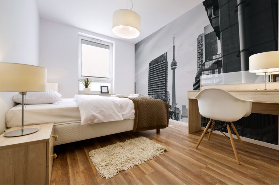 TorontoCity Cn tower  Mural print