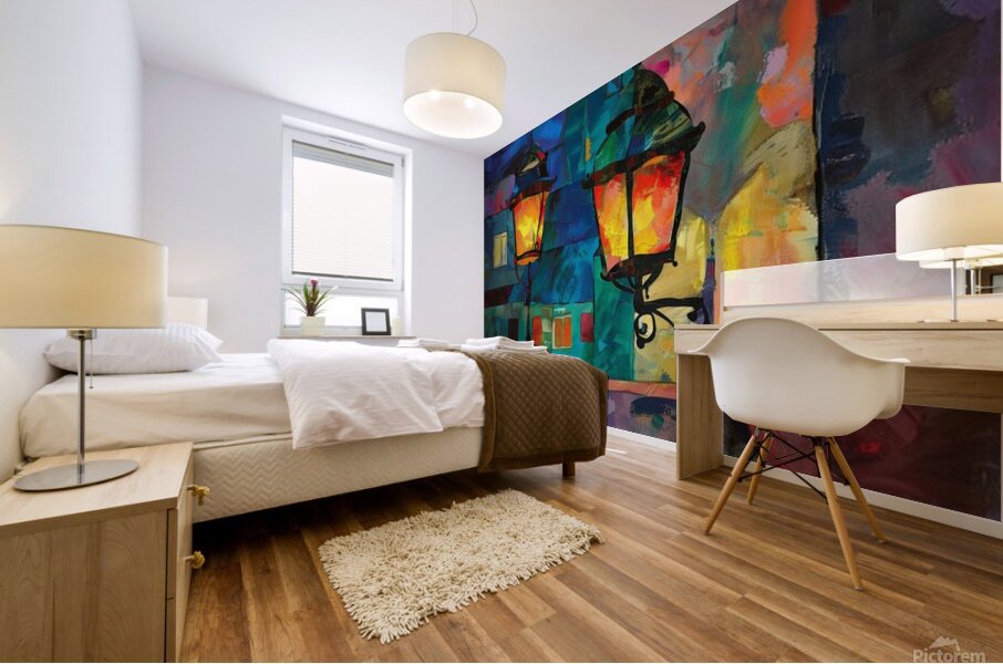 LUMINOUS INTERSECTIONS Mural print