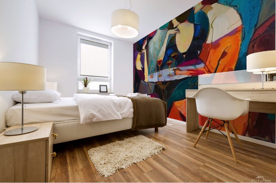 THE ELEGANT SYMPOSIUM Mural print