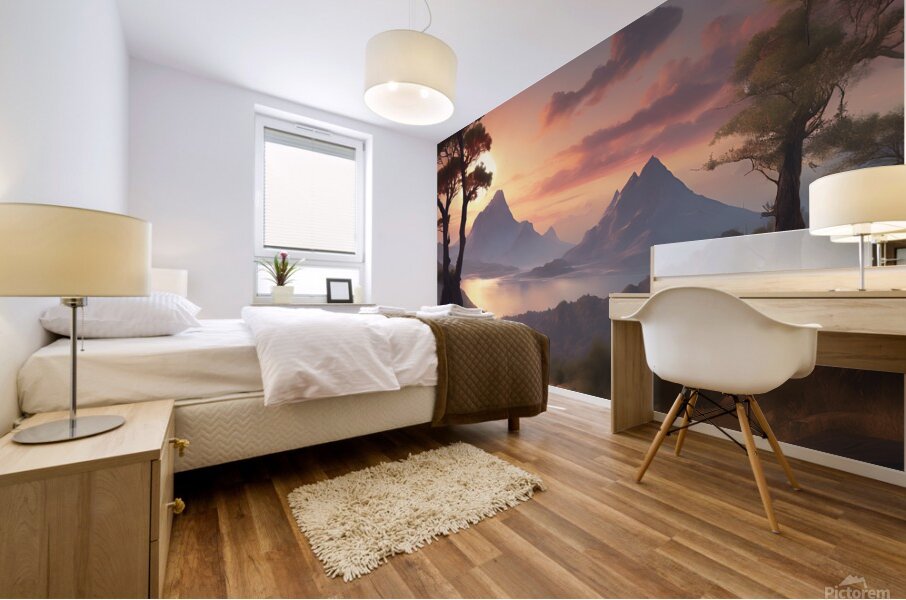 Twilight Majesty Mural print