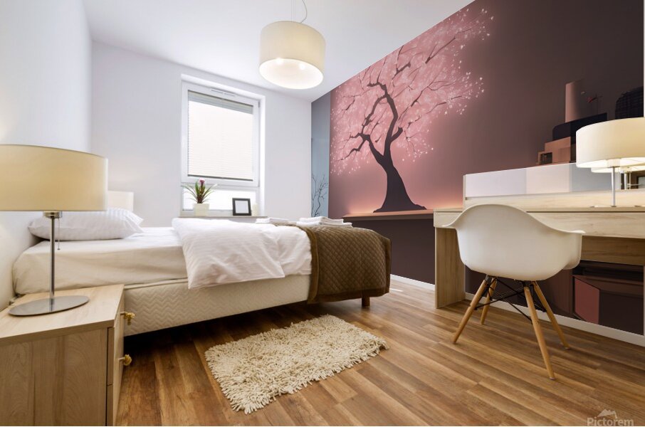 Sakura Tree Mural print