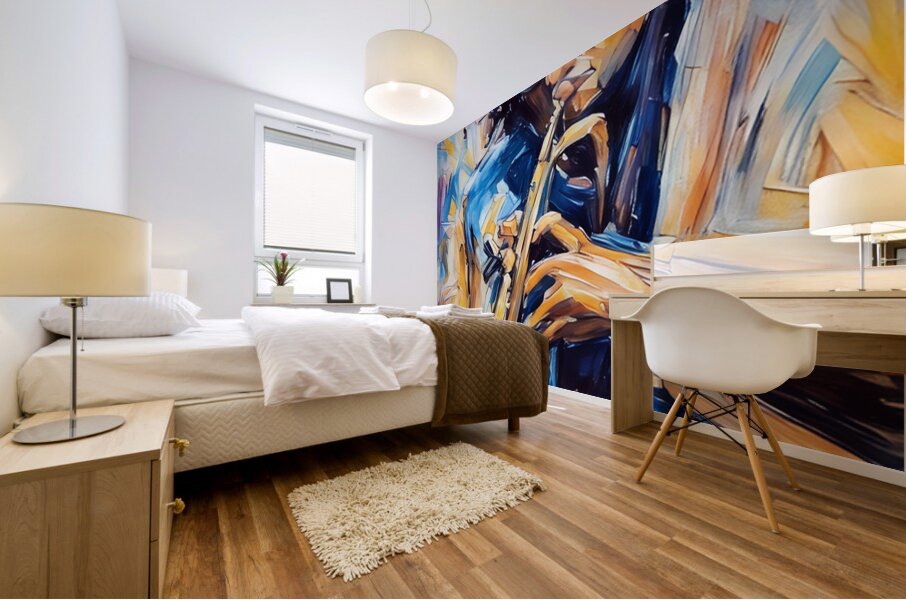  ArteXcl 013 miles davis Jazz musician  Mural print