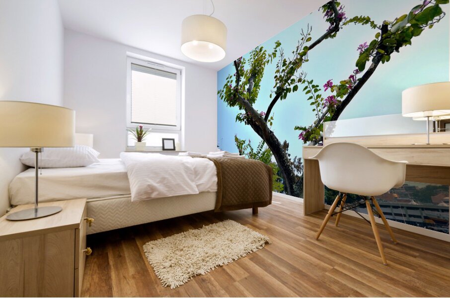 HK-VL - The Village and Landscape Mural print