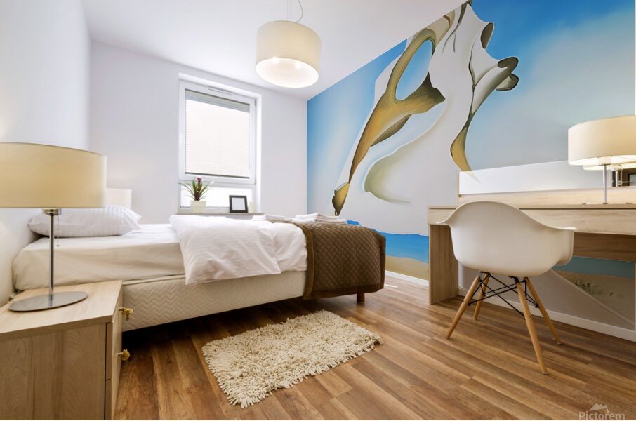  Georgia OKeeffe - Pelvis with the Distance Mural print