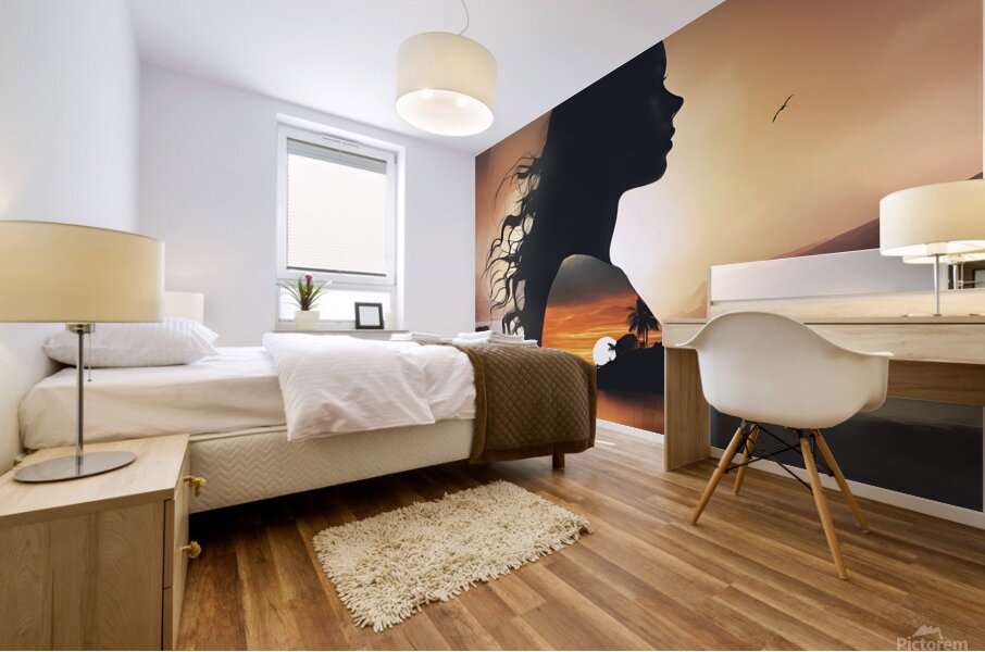 A beautiful Mural print