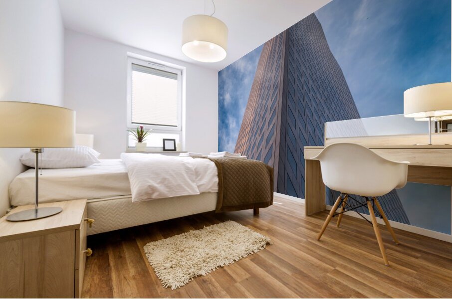 Angle of Georgia Pacific Building in Atlanta Mural print