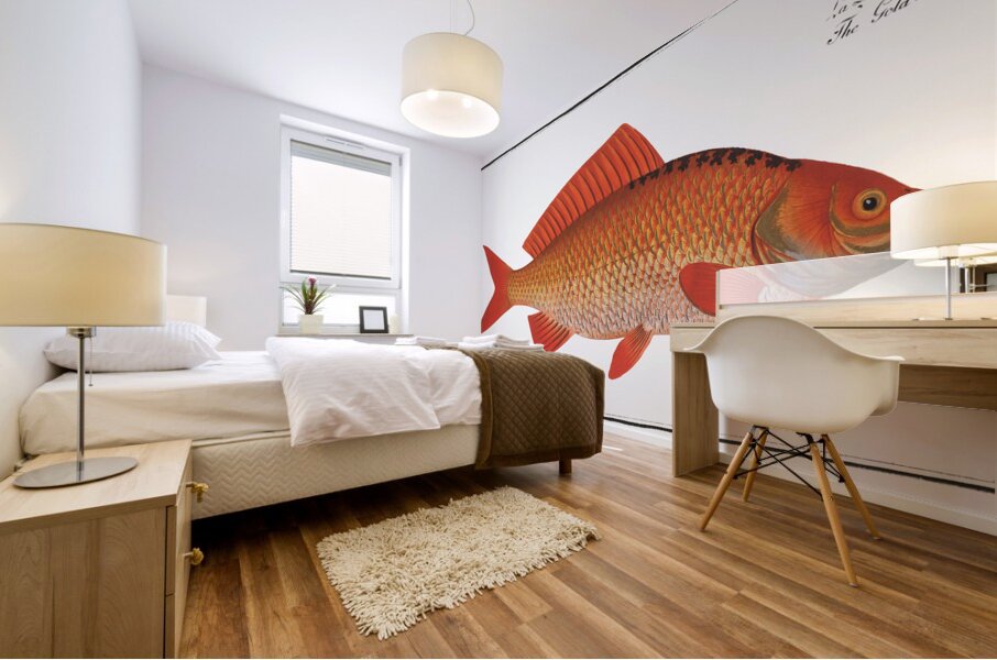 Goldfish Mural print
