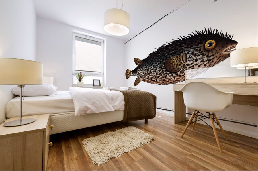 Spotfin Burrfish Mural print