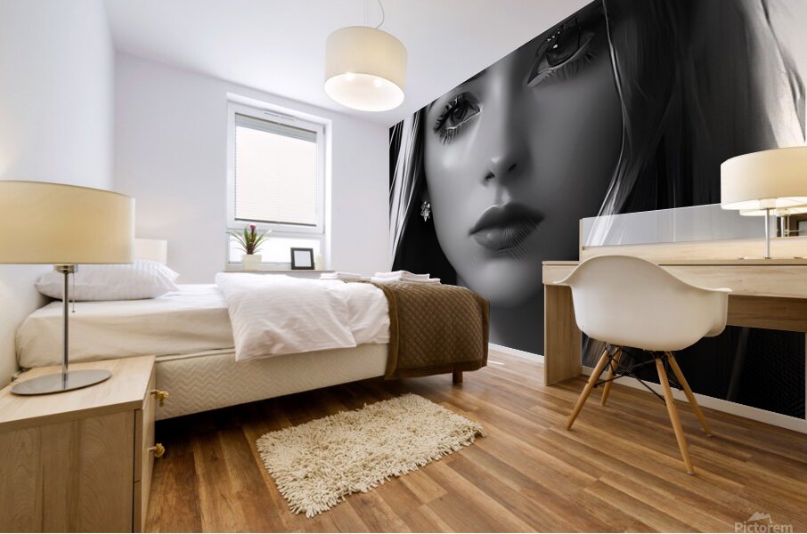 Innocence Unveiled Mural print