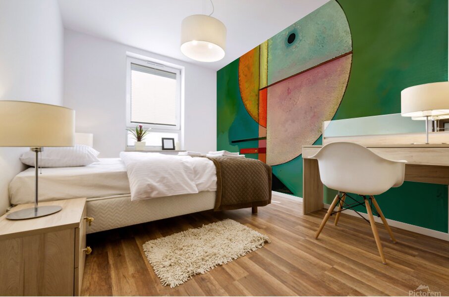 Wassily Kandinsky - Upward 1929  Mural print