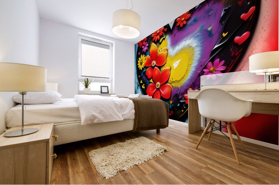 Abstract Emotion 70 Mural print