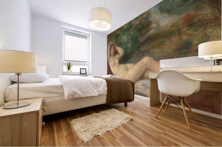 Pierre Auguste Renoir 1841 1919 E  tude De Nu 188 Mural print