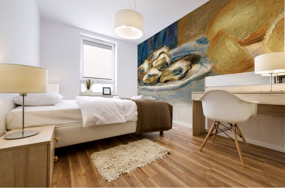 Pierre Auguste Renoir 1841 1919 Nature Morte Aux Citrons Et Aux Huitres 1900 Mural print