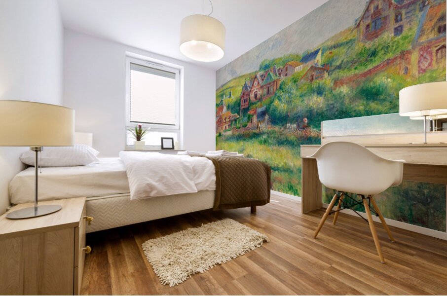 Pierre Auguste Renoir 1841 1919 Le Chalet De Blanche Pierson A   Pourville 1882 Mural print