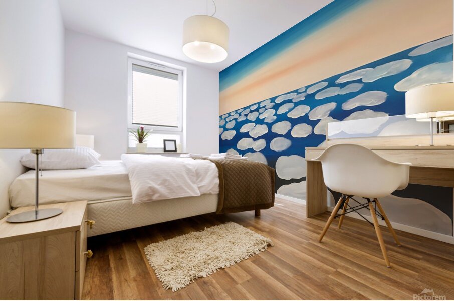 Georgia OKeeffe - Sky Above Clouds IV Mural print