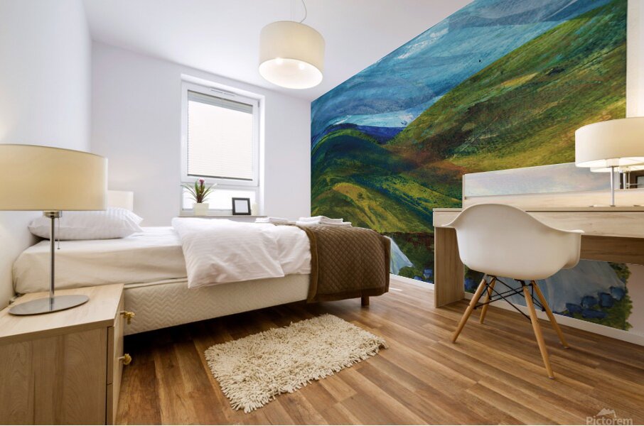 Landmannalauger Mural print