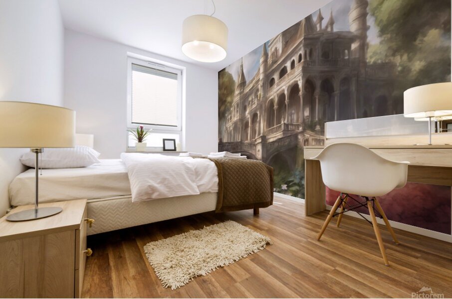 Friends Palace Mural print