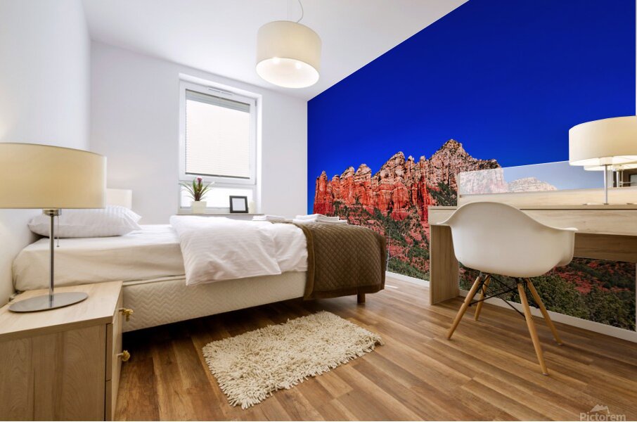 Red Giants of Soldier Pass Sedona Mural print