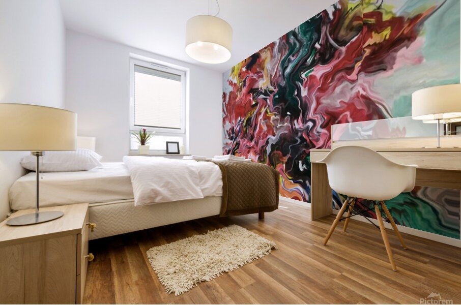 Abstract 26 by Binod Dawadi    Copy Mural print