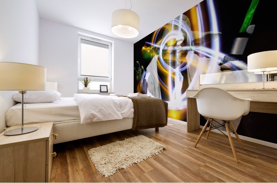 YODA Light Mural print