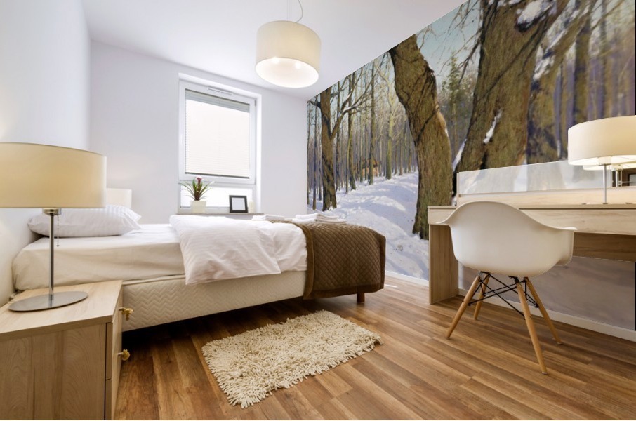 A breath of spring Mural print