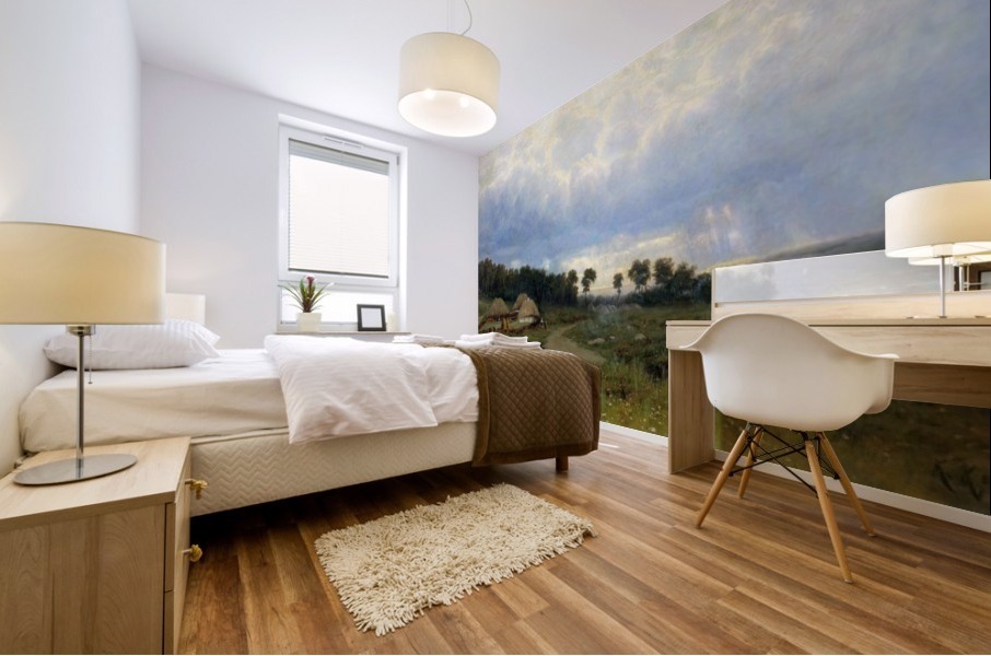 Before the rain Mural print