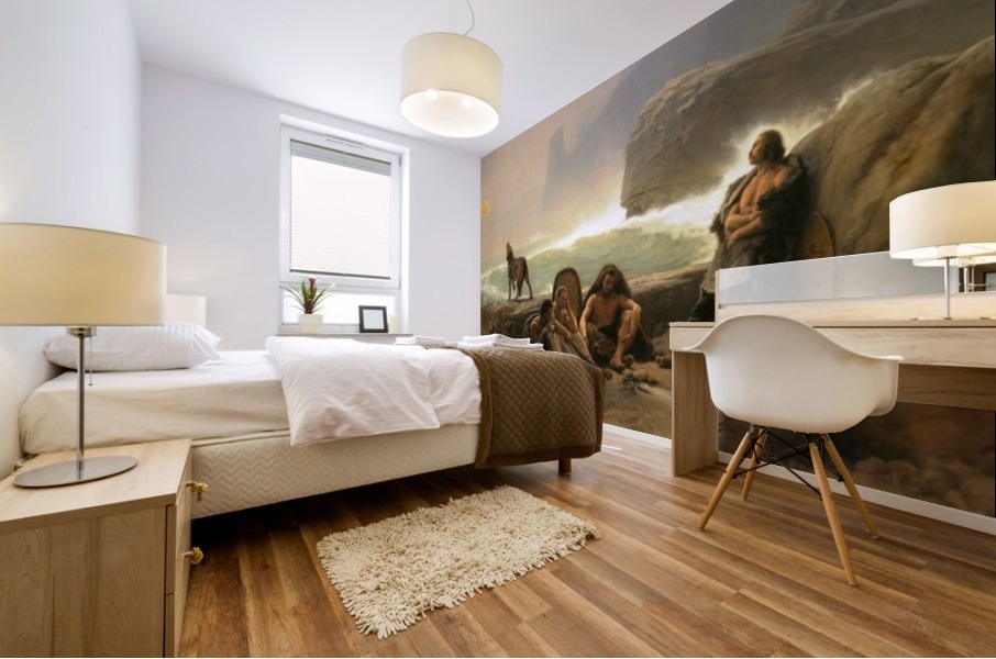 The Gallic coast guard Mural print