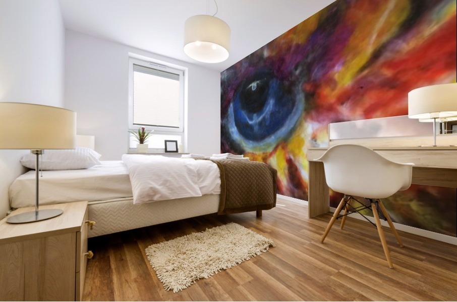 The Watcher Mural print