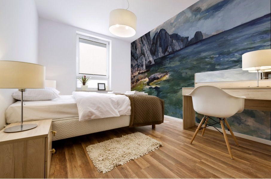 Capri grotto Mural print