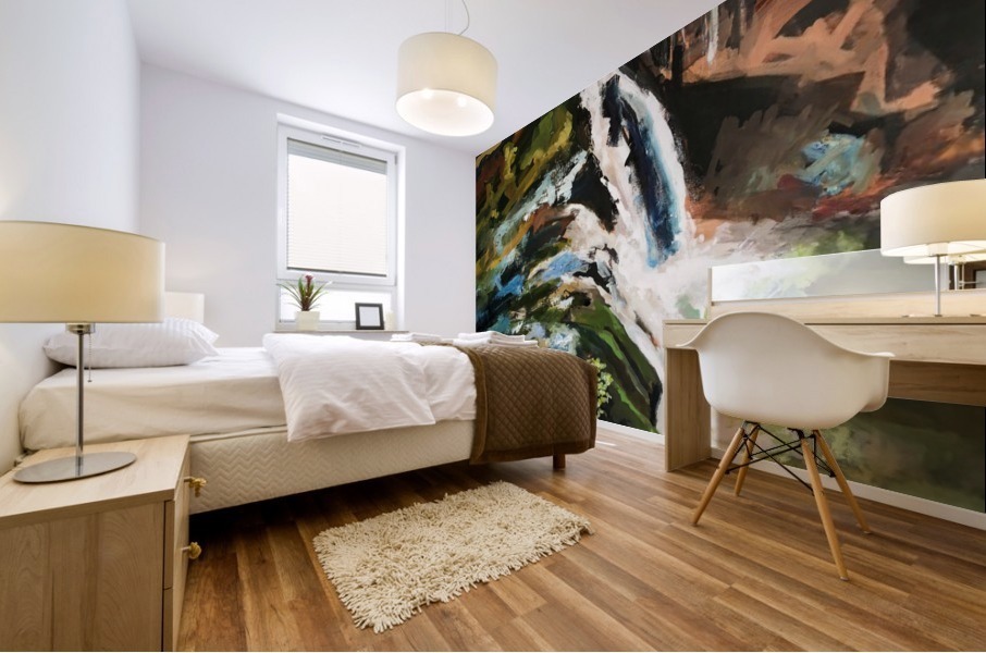 Waterfall Mural print