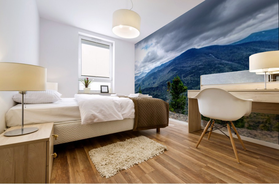 Cascade Mountain - Adirondacks Park NY Mural print