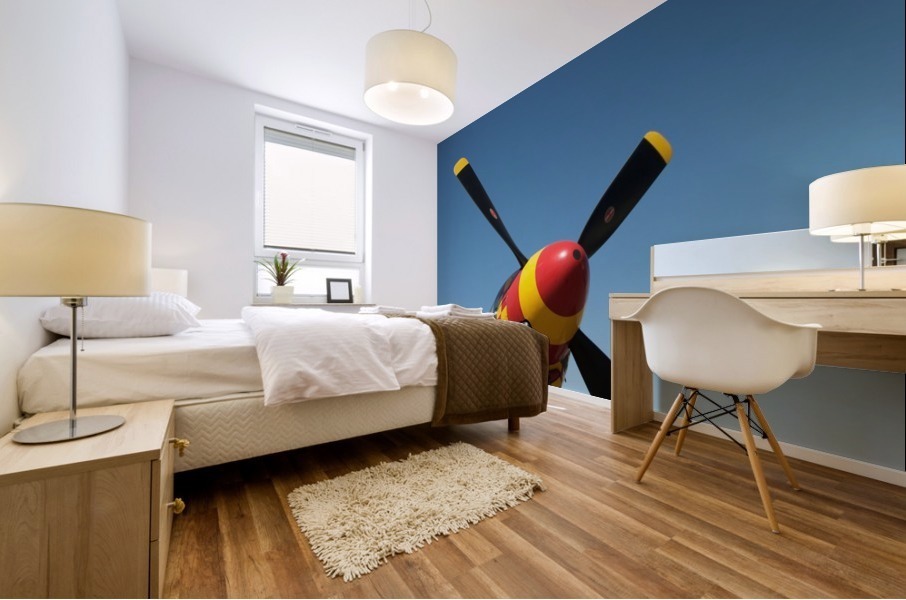 P-51 Mustang Propeller Mural print