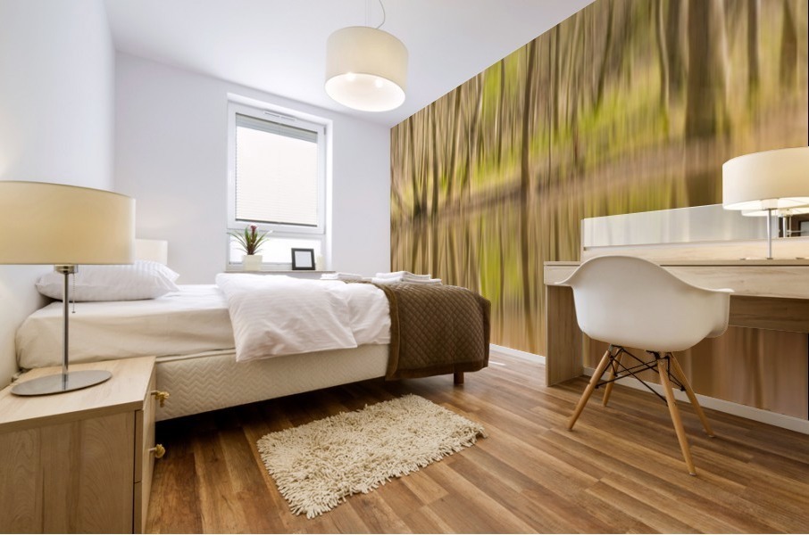 forest park reflections Mural print